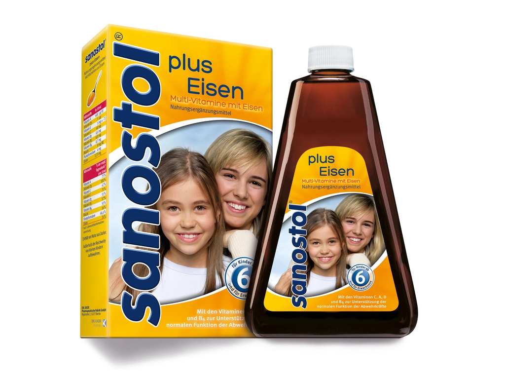 Produktfoto sanostol plus Eisen