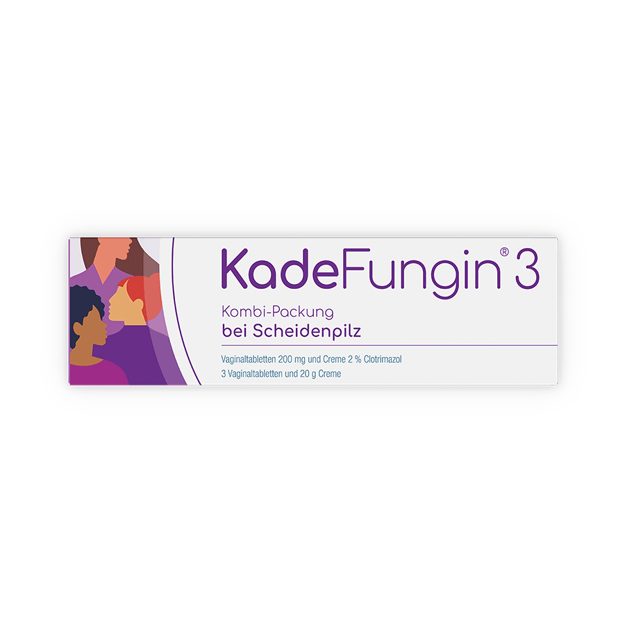 KadeFungin 3 Kombi-Packung bei Scheidenpilz