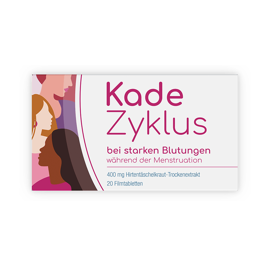 KadeZyklus bei starken Blutungen während der Menstruation
